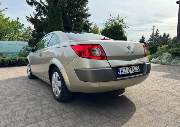 Renault Megane cena 12800 przebieg: 153803, rok produkcji 2006 z Warszawa małe 301